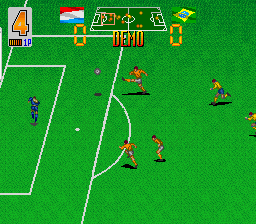 Hat Trick Hero [Model SHVC-HT] screenshot