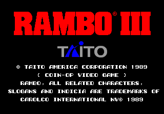 Rambo III screenshot