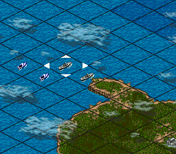 Konpeki no Kantai [Model SHVC-ADFJ-JPN] screenshot