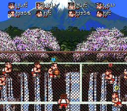 Kunio-kun no Dodge Ball da yo - Zenin Shuugou! [Model SHVC-ND] screenshot