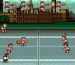 Kunio-kun no Dodge Ball dayo Zenin Shuugou Tournament Special screenshot