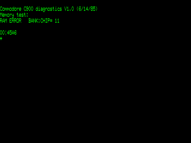 Commodore 900 screenshot