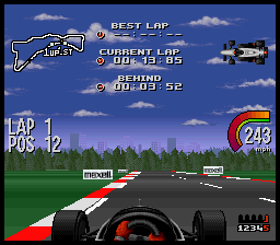 Newman-Haas IndyCar featuring Nigel Mansell [Model SHVC-ANMJ-JPN] screenshot