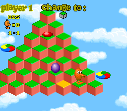 Q*bert 3 [Model SHVC-Q3] screenshot