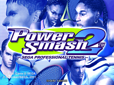 Power Smash 2 - Sega Professional Tennis screenshot