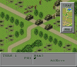 Sgt. Saunders' Combat! [Model SHVC-AJAJ-JPN] screenshot