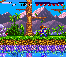 Sparkster [Model SHVC-ASSJ-JPN] screenshot
