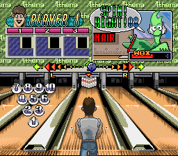 Super Bowling [Model SHVC-BW] screenshot