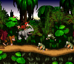 Super Donkey Kong [Model SHVC-8X] screenshot