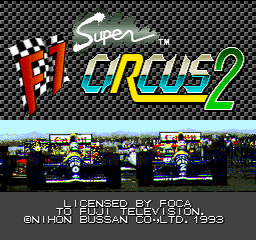 Super F1 Circus 2 [Model SHVC-N2] screenshot