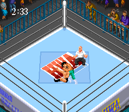 Super Fire Pro Wrestling 2 [Model SHVC-FF] screenshot