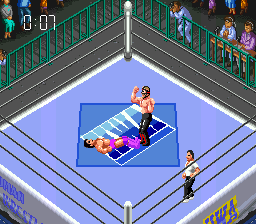 Super Fire Pro Wrestling III - Final Bout [Model SHVC-F3] screenshot