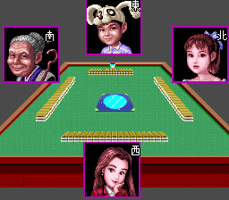 Super Nichibutsu Mahjong [Model SHVC-NM] screenshot