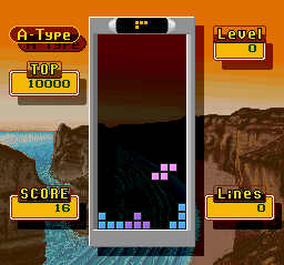 Super Tetris 2 + Bombliss [Model SHVC-T2] screenshot