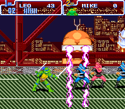 Teenage Mutant Ninja Turtles - Turtles in Time [Model SHVC-TM] screenshot