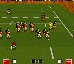 World Class Rugby 2 - Kokunai Gekitou-Hen '93 [Model SHVC-2R] screenshot