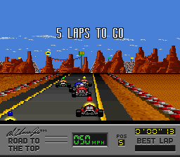 Al Unser Jr.'s Road to the Top [Model SNSP-AUJP-EUR] screenshot