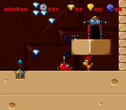 Alfred Chicken [Model SNSP-8A-EUR] screenshot