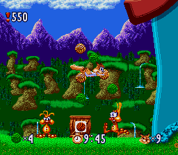 Bubsy in Claws Encounters of the Furred Kind [Model SNS-UY-USA] screenshot