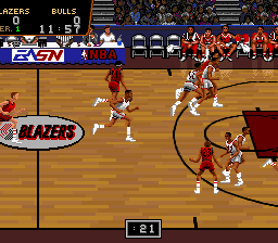 Bulls vs Blazers and the NBA Playoffs [Model SNSP-BU-EUR] screenshot