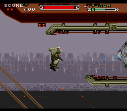 Cybernator [Model SNSP-AV-NOE] screenshot