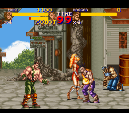 Final Fight 2 [Model SNSP-F2-NOE] screenshot