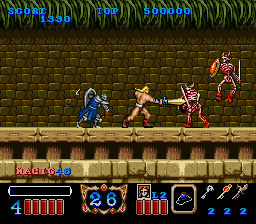 Magic Sword [Model SNSP-MD-EUR] screenshot