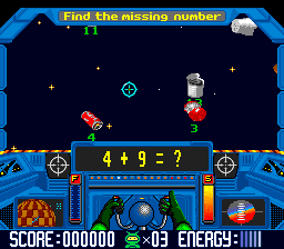 Math Blaster - Episode 1 [Model SNS-AMME-USA] screenshot