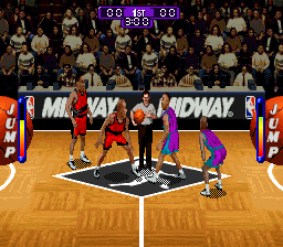 NBA Hang Time [Model SNSP-AXGP-EUR] screenshot