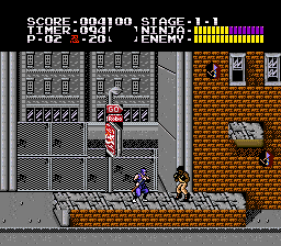 Ninja Gaiden Trilogy [Model M/SNS-ANRE-USA] screenshot