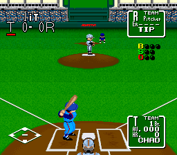 Nolan Ryan's Baseball [Model SNS-NR-USA] screenshot