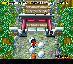 Pocky & Rocky 2 [Model SNS-29-USA] screenshot