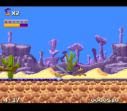 Road Runner's Death Valley Rally [Model SNS-DV-USA] screenshot