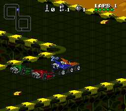 Rock n' Roll Racing [Model SNSP-RN-NOE] screenshot