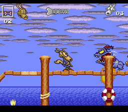 Rocko's Modern Life - Spunky's Dangerous Day [Model SNS-8D-USA] screenshot