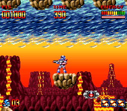 Super Turrican [Model SNS-TU-USA] screenshot