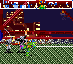 Teenage Mutant Ninja Turtles IV - Turtles in Time [Model SNSP-TM-AUS] screenshot