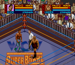 WCW Super Brawl Wrestling [Model SNS-AWRE-USA] screenshot