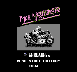 Mario Rider screenshot