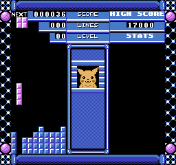 Pikachu [Poke Tetris] screenshot