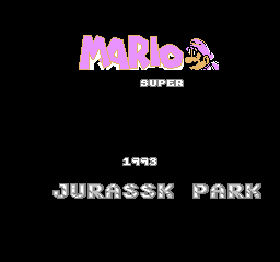 Mario Super Jurassk Park screenshot
