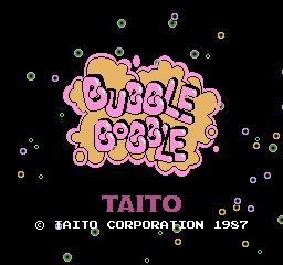 Bubble Bobble [Model TFD-BUB] screenshot