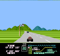 Famicom Grand Prix II - 3D Hot Rally [Model FSC-TDRE] screenshot