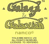 Arcade Classic No. 3 - Galaga & Galaxian [Model DMG-AGCP-NOE] screenshot