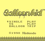 Balloon Kid [Model DMG-BT-USA] screenshot