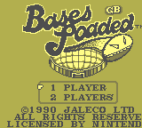 Bases Loaded GB [Model DMG-BK-USA] screenshot