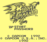 Bionic Commando [Model DMG-BO-USA] screenshot