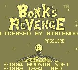 Bonk's Revenge [Model DMG-RJ-USA] screenshot