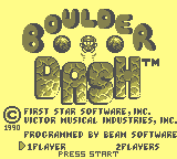 Boulder Dash [Model DMG-BDA] screenshot