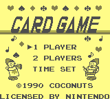 Card Game [Model DMG-CGA] screenshot